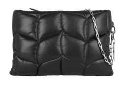 Softie Clutch, Leather, Black, MIT, 3*